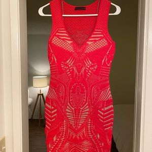 Red & Tan RVN dress